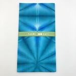 京都絞り染めの伊勢木綿手ぬぐい生地/~瑠璃紺~