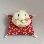 寝てるハムスター(ゴールデン風)