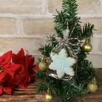 【クリスマス】オーナメントクッキー【雪の結晶】