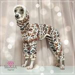 ミニピン用犬服🐕上質フリースであったかポカポカ♡ゆきんこフリースロンパース♡