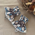 リバーシブルキッチンアームカバー 北欧テイスト ブラウン