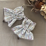 リバーシブルキッチンアームカバー 北欧森のオーナメント ナチュラルアイボリー