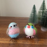 【music_lesson_1さま専用】ライラックニシブッポウソウ・キューバコビトドリ