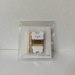 (濃い色)白くま木琴おもちゃ