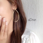 wire longround pierce no.162 ピアス/樹脂/ノンホール/イヤリング