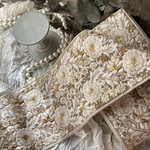 幅14.5cm✳︎50cm✳︎インド刺繍リボン