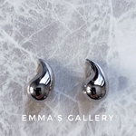 大人かわいい 金属アレルギー対応 樹脂ポストピアス 樹脂ピアス 大ぶり