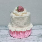 a-ko0128様専用 ペット用骨壷カバー4寸用 ケーキ型