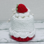 harimaru0818様専用 骨壷カバー2寸用 ケーキ型赤