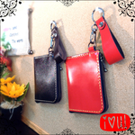 【おまけ付】ちょっとコンビニまで^ ^レザーコインケース