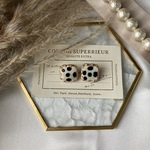 ボタン2個1セット 約15mm アンティーク調 ヴィンテージ調