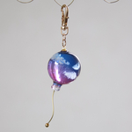 空の風船-弓張月の夜・レジン玉-