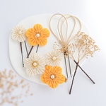 つまみ細工 髪飾り 七五三 卒業式 成人式 ヘッドドレス ヘアアクセサリー ヘアクリップ