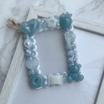 くすみブルーのトレカケース