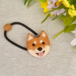 【チャリティー】柴犬のヘアゴム 〜にこにこ編〜