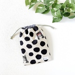 北欧柄*洗える保冷保温巾着