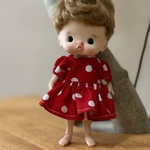 ぶちゅちゃん、ポプマサイズのワンピ