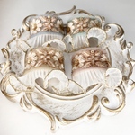 売切御免‼️数量限定 🎉 インド刺繍リボン ポニーフックNO.025 右上