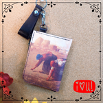 別プリント可!特殊トナー印刷!落穂拾いレザーコインケース!【送料無料】