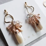 shell fringe hoop -シェルフリンジフープ-