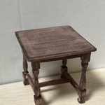 ミニチュア1/12 アンティーク風テーブル