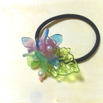 紫陽花のヘアゴム