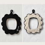 ♢受注製作♢トレカケース💧花のしずく black《リバーシブル》