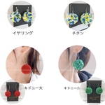 【再販】チアポンポンピアス⭐︎青ラメ チアダンス ポンポン チアポンポン cheer スポーツ 応援 推しカラー