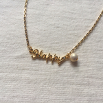 Happy ネックレス