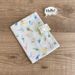 No.23 お薬手帳ケース✳︎母子手帳ケースにも!✴︎インコ