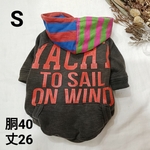犬服 S 胴40 パーカー ☆548