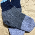 男性紳士手編み毛糸靴下ハンドメイド