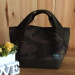 トートバッグ♡迷彩柄×無地♡