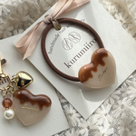 オーダー者様専用 ハートチョコキーホルダー・髪ゴム