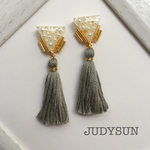 トライアングルinパール&タッセル