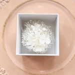 コサージュ 入学式 入園式 結婚式 発表会 式典 ブローチ かすみ草 アジサイ プリザーブドフラワー