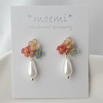 【受注販売】花としずくパール