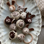 animal ストラップ/ヘアゴム