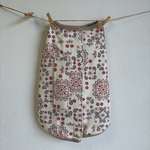 サイズ調整可 胃瘻チューブ収納ポケット付き猫服