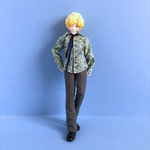 シチリアの追憶・オープンカラーシャツセット・グリーン