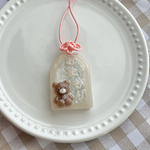 オーダー者様専用*くまさんお守りシャカシャカキーホルダー♡