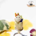 シマエナガクレープ バニラ大盛り