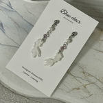 金魚のピアス(パープル)