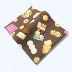 ブックカバー 文庫本サイズ クッキー缶 ココア