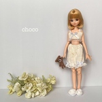 オータムセール2/4 リカちゃん服 ブライス服 ランジェリー ミルク色の時🧸🫧🤍