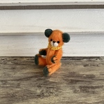 ミニチュアベアNo.52-6ぬいぐるみ、ドールハウス、テディベア、お人形のお友達に