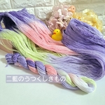 手染め糸レース糸#40 二藍のうつくしきもの