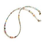 2way ビーズネックレス × ブレスレット ノスタルジック カラフル
