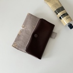 限定1点のみ▷ユースフルマルチポーチ(パスポートサイズ)/soft toy(ブラウン)