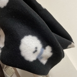 フリース ねじりスヌード#もこもこワンコ#